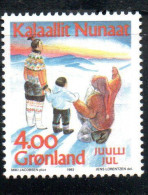 GREENLAND GRONLANDS GROENLANDIA GRØNLAND 1994 CHRISTMAS WEIHNACHTEN NATALE NOEL NAVIDAD 4k MNH - Nuevos