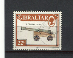 GIBRALTAR - Y&T N° 544° - Canon - Gibilterra