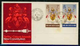 Turks And Caicos FDC 1970 - Turks & Caicos (I. Turques Et Caïques)