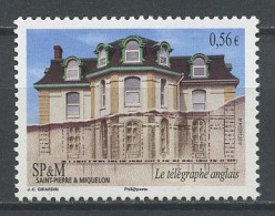 SPM MIQUELON 2010  N° 980  ** Neuf MNH Superbe C 2.20 € Télégraphe Anglais Edifice Ancienne Et Restaurée - Nuevos