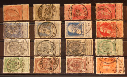 Belgium Belgique - 24 Stamps Used With Inscription Tab - Altri & Non Classificati