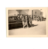 Photo Ancienne Militaires Bidasses Voiture C1/9 - 1939-45