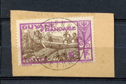 GUYANE 124 OBL CAYENNE FRANCE LIBRE - Used Stamps
