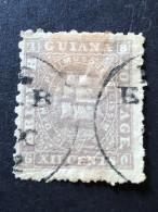 BRITISH GUIANA  SG 97  12c Pale Lilac Perf 10  FU - Guayana Británica (...-1966)