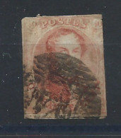 Belgique N°12 Obl (FU) 1858/61 - Léopold 1er - 1858-1862 Medallions (9/12)