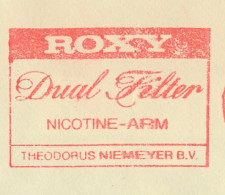 Meter Cover Netherlands 1979 Cigarette - Roxy - Dual Filter - Groningen - Tobacco