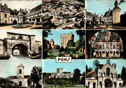 N°329 Z -cpsm Pons -multivues- - Pons