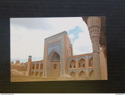 POSTCARD UZBEKISTAN KHIVA THE AKKAKULIKHAN MADRASAH VINTAGE TAJJ - Ouzbékistan