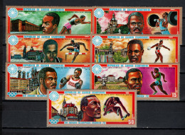 Equatorial Guinea 1972 Olympic Games Munich, Boxing, Weightlifting Etc. Set Of 7 MNH - Ete 1972: Munich