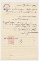 Plakzegel TIEN CENT Den 19.. - Zwolle 1929 - Fiscaux