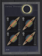 Great Britain - 1999 Total Solar Eclipse Block MNH__(TH-25601) - Blocks & Miniature Sheets