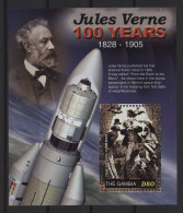 Gambia - 2005 Jules Verne Block MNH__(TH-27434) - Gambie (1965-...)