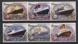 Gambia - 2004 Passenger Ships MNH__(TH-26505) - Gambie (1965-...)