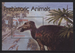 Gambia - 2003 Prehistoric Animals Block (2) MNH__(TH-24443) - Gambia (1965-...)
