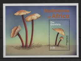 Gambia - 2000 Mushrooms Block (1) MNH__(TH-24377) - Gambie (1965-...)