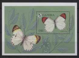 Gambia - 1994 Butterflies Block (1) MNH__(TH-26827) - Gambie (1965-...)