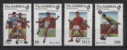 Gambia - 1986 Soccer World Cup MNH__(TH-27784) - Gambia (1965-...)