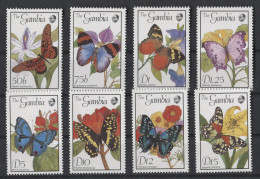 Gambia - 1989 Butterflies MNH__(TH-25041) - Gambie (1965-...)