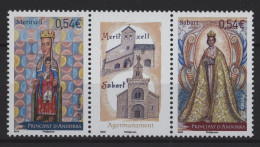French Andorra - 2007 Meritxell And Sabart Pilgrimage Sites Strip MNH__(TH-26632) - Nuovi