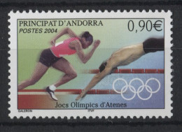 French Andorra - 2004 Summer Olympics Athens MNH__(TH-23569) - Ungebraucht