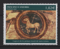French Andorra - 2002 Religious Art MNH__(TH-26630) - Unused Stamps