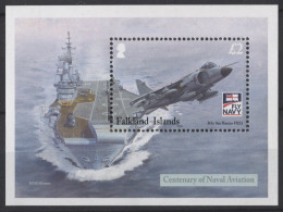 Falkland Islands - 2009 British Naval Aviation Block MNH__(TH-26488) - Falkland