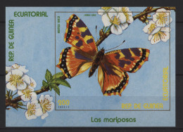 Equatorial Guinea - 1976 Butterflies Block (2) MNH__(TH-26844) - Guinée Equatoriale