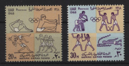 Egypt - 1968 Summer Olympics Mexico MNH__(TH-24226) - Unused Stamps