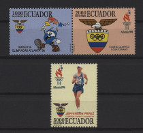 Ecuador - 1996 Summer Olympics Atlanta MNH__(TH-27631) - Equateur