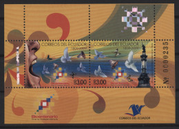 Ecuador - 2009 200 Years Of Independence (I) Block MNH__(TH-27050) - Equateur