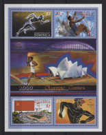 Dominica - 2000 Summer Olympics Sydney Kleinbogen MNH__(TH-27693) - Dominica (1978-...)