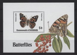 Dominica - 1994 Butterflies Block (2) MNH__(TH-26771) - Dominica (1978-...)