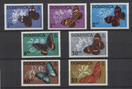 Dominica - 1975 Butterflies MNH__(TH-24943) - Dominique (...-1978)