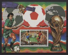 Djibouti - 1986 Soccer World Cup Block (2) MNH__(TH-27774) - Dschibuti (1977-...)