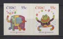 Ireland - 2008 Greeting Stamps Self-adhesive Pair MNH__(TH-26371) - Unused Stamps