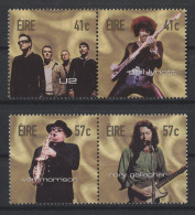 Ireland - 2002 Rock Legends Pairs MNH__(TH-26396) - Unused Stamps