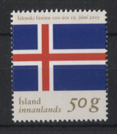 Iceland - 2015 Icelandic Flag MNH__(TH-23082) - Ungebraucht