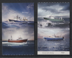 Iceland - 2014 Fishing Vessels Pairs MNH__(TH-23059) - Ungebraucht