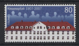 Iceland - 2007 100 Years Psychiatric Kleppsspital MNH__(TH-23112) - Nuovi