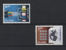 Iceland - 1988 Europe Means Of Transport And Communication MNH__(TH-23087) - Nuevos