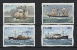 Iceland - 1991 Mailboats MNH__(TH-23117) - Unused Stamps