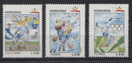 Honduras - 1992 Summer Olympics Barcelona MNH__(TH-23891) - Honduras