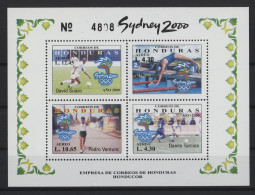 Honduras - 2000 Summer Olympics Sydney (II) Block MNH__(TH-27531) - Honduras