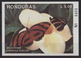 Honduras - 1992 Butterflies Block MNH__(TH-26783) - Honduras