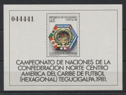 Honduras - 1981 World Cup Play-offs Block MNH__(TH-23877) - Honduras