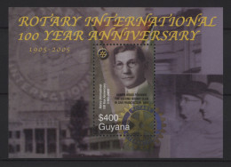 Guyana - 2005 Rotary International Block MNH__(TH-27402) - Guyane (1966-...)