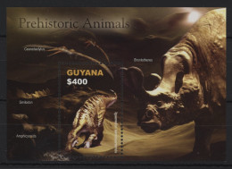 Guyana - 2005 Prehistoric Animals Block (2) MNH__(TH-24424) - Guyane (1966-...)