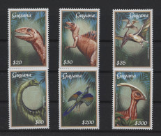 Guyana - 2001 Prehistoric Animals MNH__(TH-24522) - Guyana (1966-...)