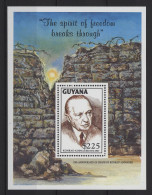 Guyana - 1992 Konrad Adenauer Block MNH__(TH-27383) - Guyana (1966-...)