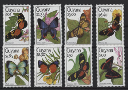 Guyana - 1990 Butterflies MNH__(TH-25188) - Guyana (1966-...)